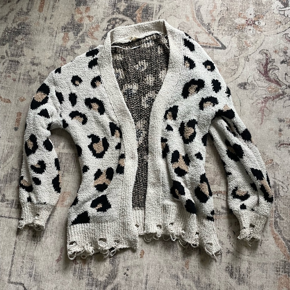 Chenille sweater